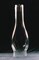 Clear Glass Lamp Chimney, Oval Replacement Hurricane Globe Measures 2 1/2 Inch Diameter Base x 10 Inches High for Oil or Kerosene Lanterns